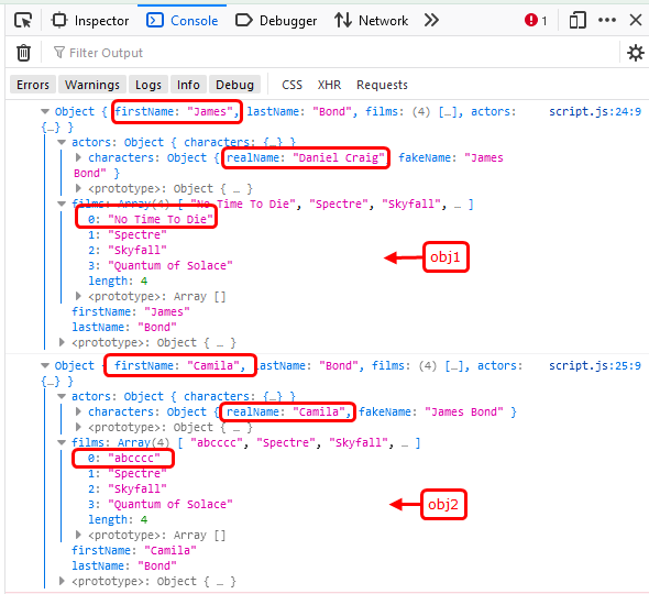 Javascript Object Find By Property Value